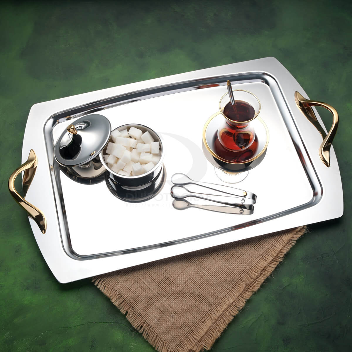 çay servis seti fotoğraf çekimi